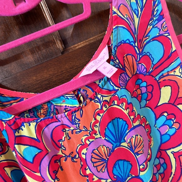 Lilly Pulitzer Silk Tank Top - Picture 3 of 5